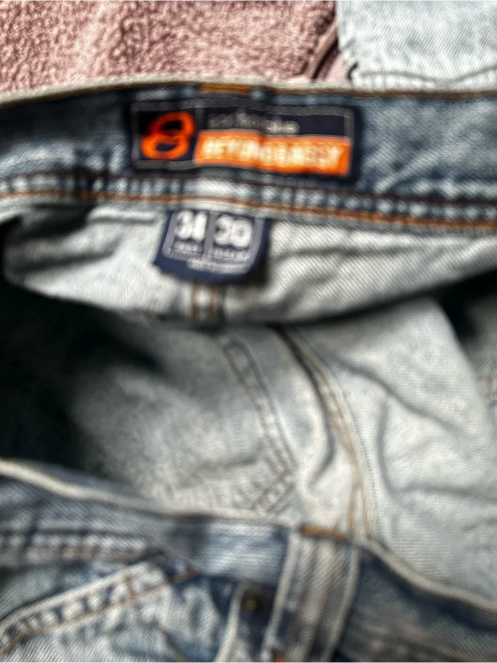 y2K anchor blue Men's Beyond Baggy Jeans in Light Blue Wash Sz 34 x 30